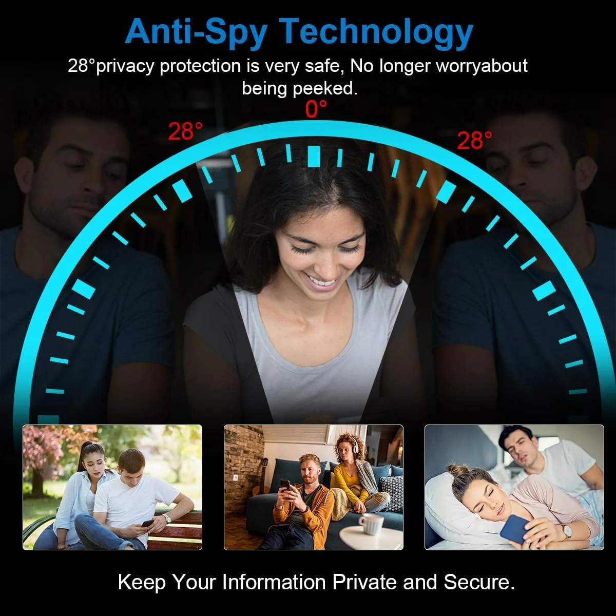 محافظ صفحه نمایش حریم خصوصی Vanrain برای Honor Magic 7 Pro، بسته 2 عددی + 2 عدد فیلم نرم TPU ضد جاسوسی محافظ صفحه نمایش حریم خصوصی و شیشه حرارت دیده برای محافظت از دوربین، محافظ صفحه نمایش هیدروژل ضد خش محافظ صفحه نمایش حریم خصوصی Vanrain برای Honor Magic 7 Pro، بسته 2 عددی + 2 عدد فیلم نرم TPU ضد جاسوسی محافظ صفحه نمایش حریم خصوصی و شیشه حرارت دیده برای محافظت از دوربین، محافظ صفحه نمایش هیدروژل ضد خش