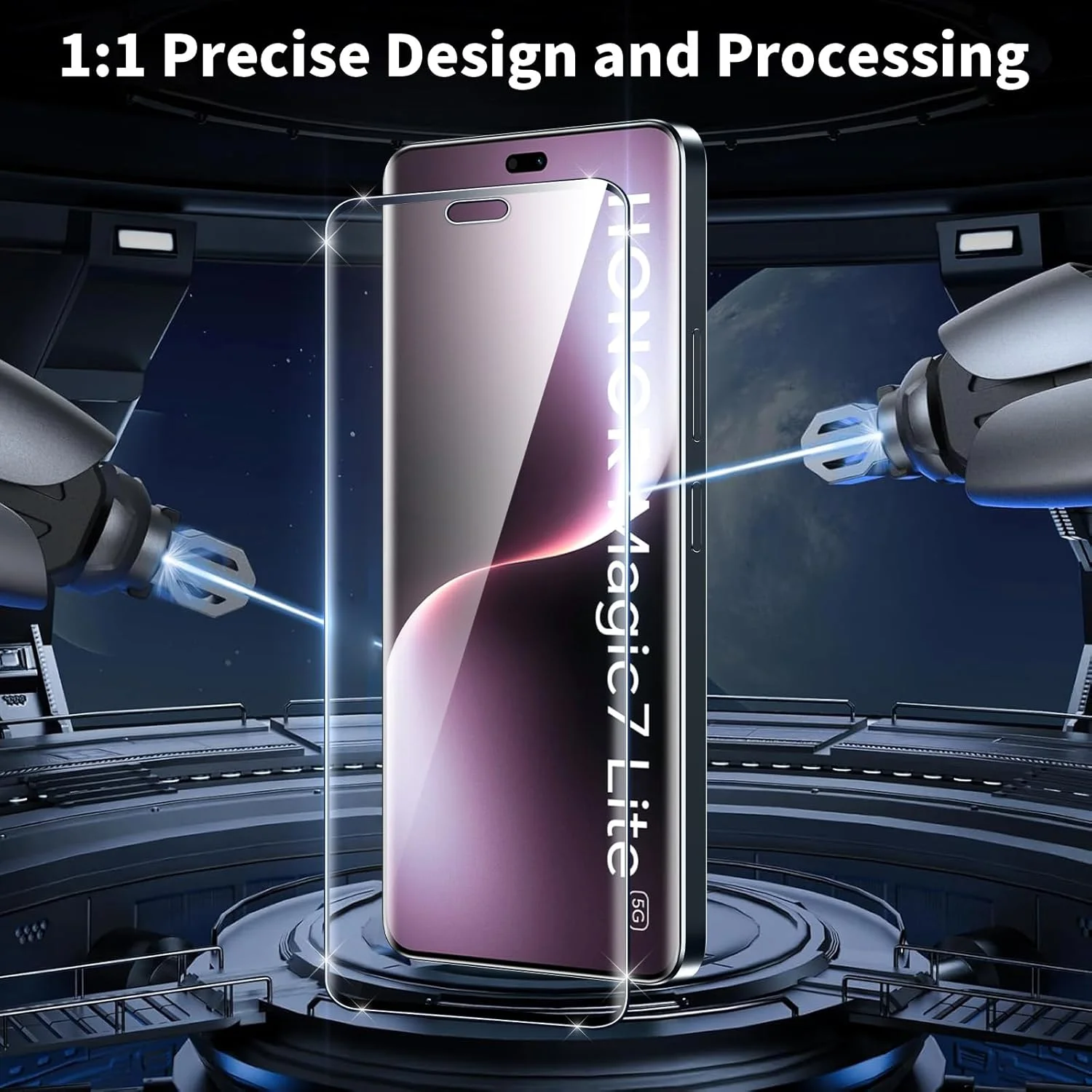 Coiwxmoi 2 عدد محافظ صفحه نمایش شیشه ای حرارت دیده برای گوشی آنر مجیک 7 لایت 5G + 2 عدد محافظ دوربین، محافظ صفحه نمایش فوق العاده مقاوم، شیشه با سختی 9H، بدون حباب، محافظ شیشه ای شفاف HD Coiwxmoi 2 عدد محافظ صفحه نمایش شیشه ای حرارت دیده برای گوشی آنر مجیک 7 لایت 5G + 2 عدد محافظ دوربین، محافظ صفحه نمایش فوق العاده مقاوم، شیشه با سختی 9H، بدون حباب، محافظ شیشه ای شفاف HD