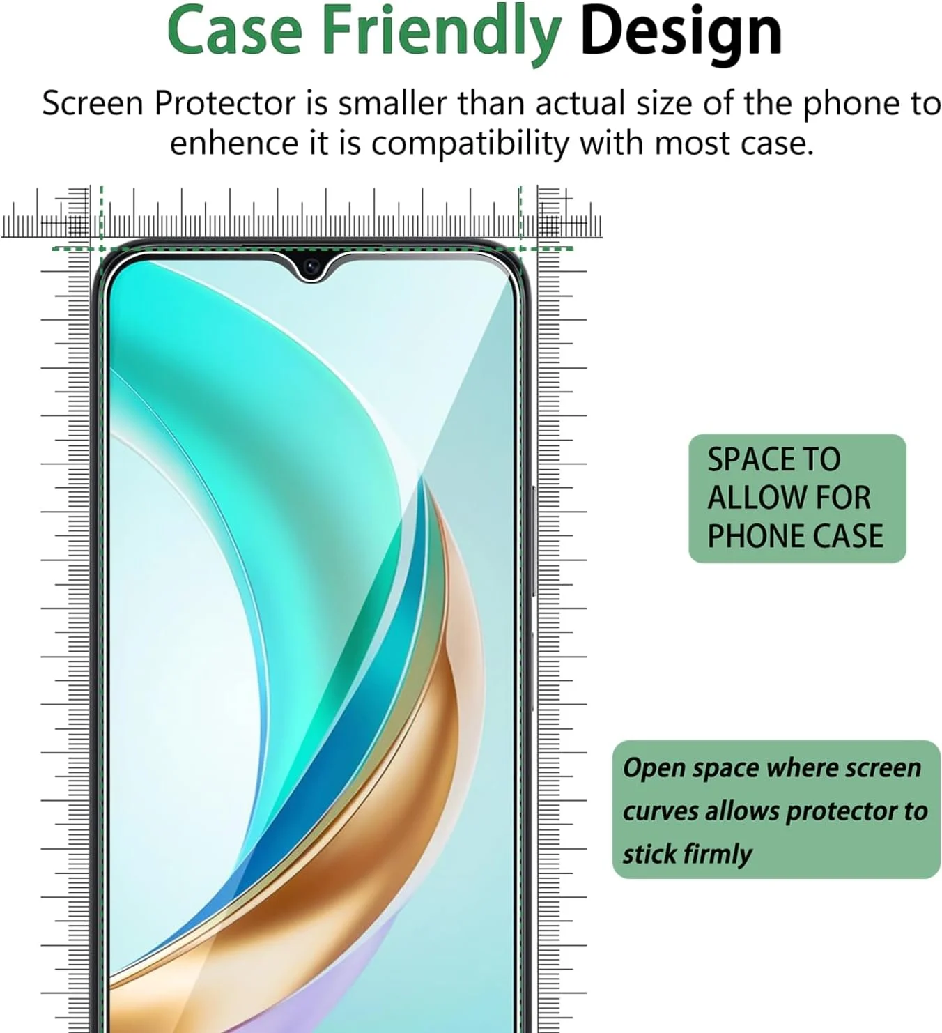 محافظ صفحه نمایش حریم خصوصی Vsjnk سازگار با HONOR X6b، شیشه حرارت دیده ضد جاسوسی، بسته 3 عددی فیلم محافظ ضد اثر انگشت ضد خش ضد حباب سختی 9H محافظ صفحه نمایش حریم خصوصی Vsjnk سازگار با HONOR X6b، شیشه حرارت دیده ضد جاسوسی، بسته 3 عددی فیلم محافظ ضد اثر انگشت ضد خش ضد حباب سختی 9H