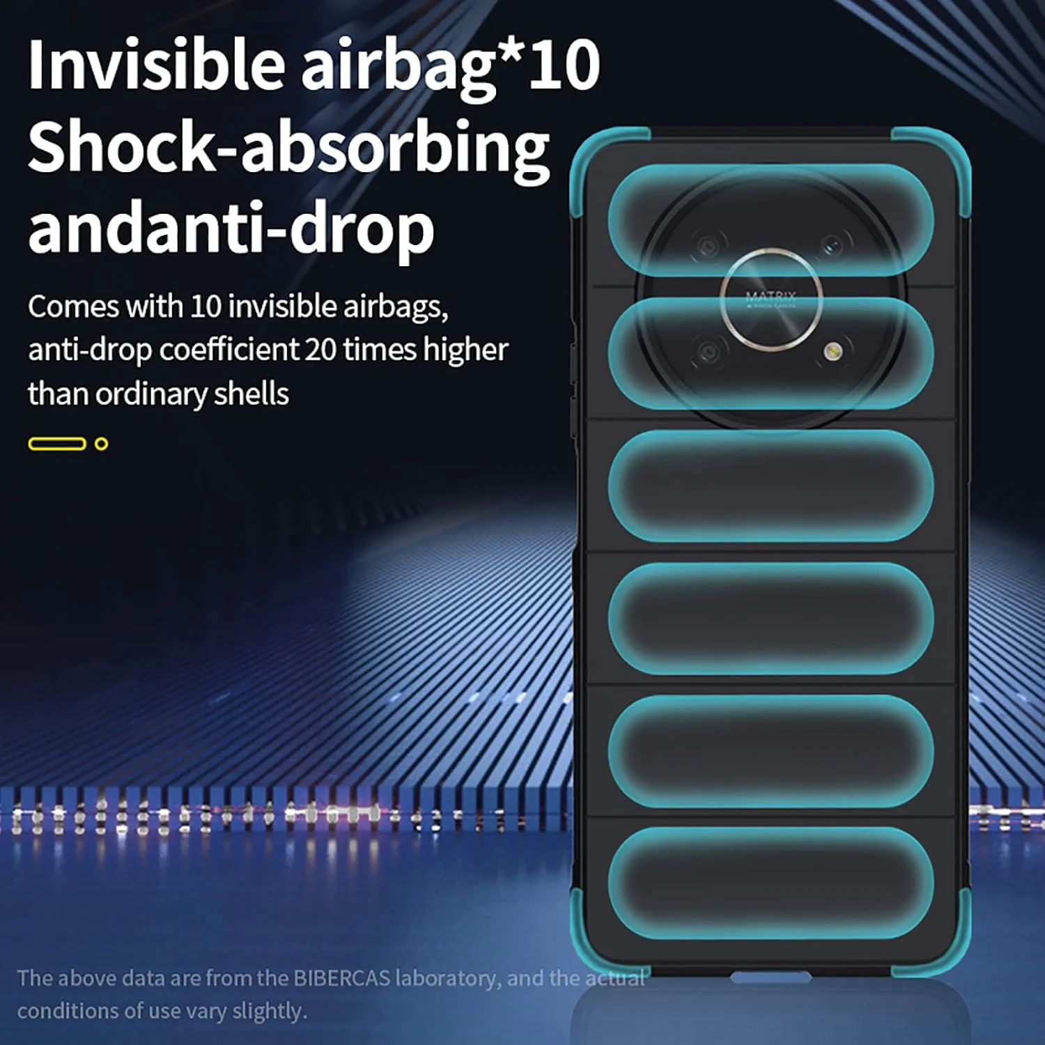 کاور محافظ GMUJIAO سازگار با Honor X9 5G، ضد لغزش، ضد ضربه، ضد خش، همراه با 2 محافظ صفحه نمایش شیشه ای حرارت دیده - سفید کاور محافظ GMUJIAO سازگار با Honor X9 5G، ضد لغزش، ضد ضربه، ضد خش، همراه با 2 محافظ صفحه نمایش شیشه ای حرارت دیده - سفید