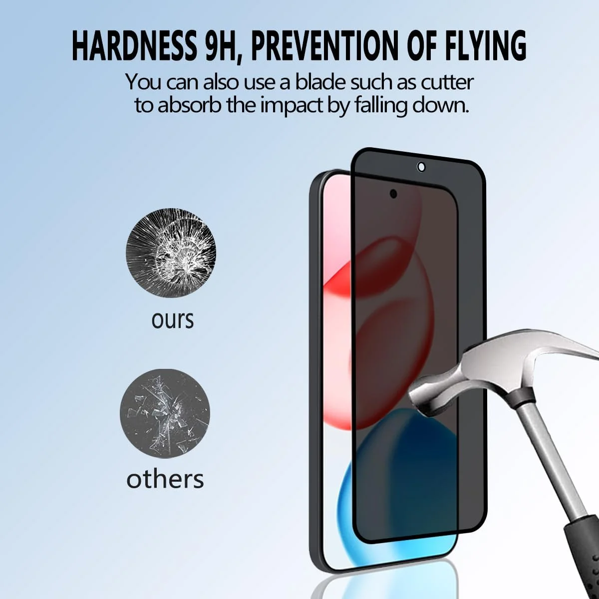 محافظ صفحه نمایش حریم خصوصی Bekiikoo برای Honor 400، شیشه حرارت دیده، فیلم ضد جاسوسی، محافظت از حریم خصوصی، ضد خش، پوشش کامل سه بعدی، محافظ صفحه نمایش شیشه ای حریم خصوصی برای Honor 400