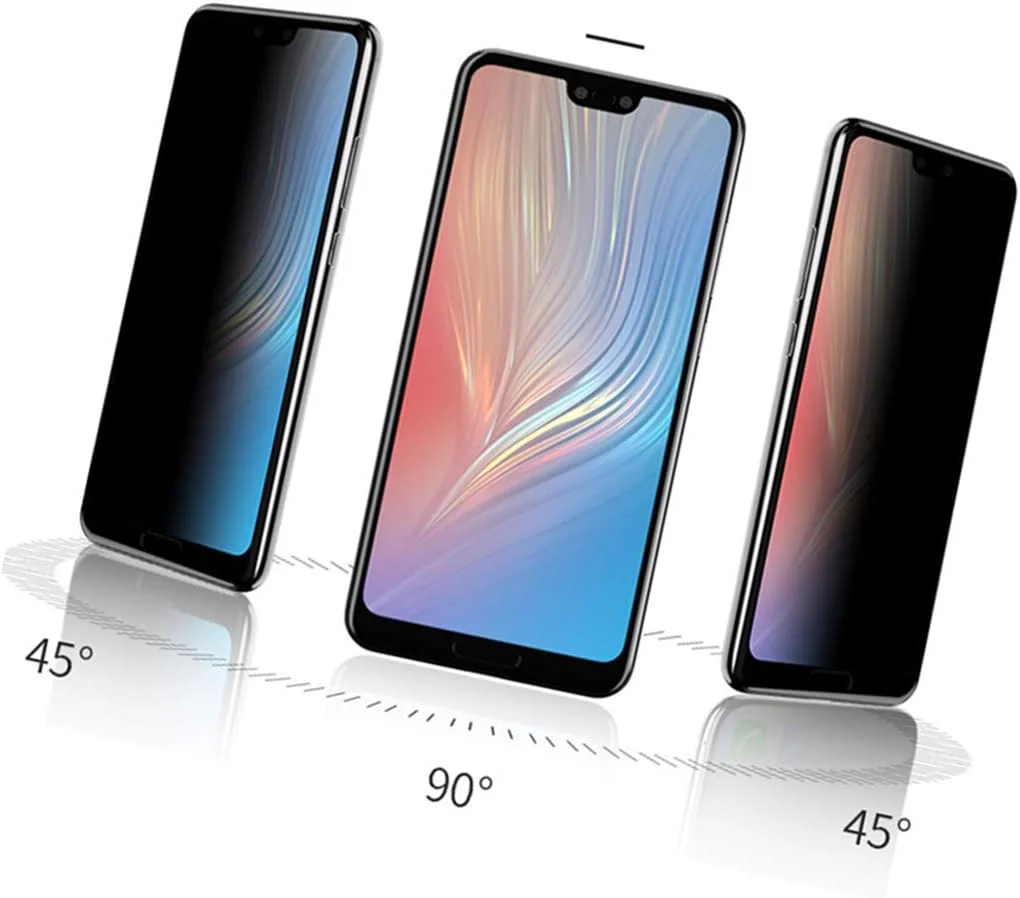 محافظ صفحه نمایش حریم خصوصی Lvbu سازگار با هوآوی آنر 8X، محافظ صفحه نمایش شیشه ای حرارت دیده ضد جاسوسی و ضد دید برای هوآوی آنر 8X (مشکی) محافظ صفحه نمایش حریم خصوصی Lvbu سازگار با هوآوی آنر 8X، محافظ صفحه نمایش شیشه ای حرارت دیده ضد جاسوسی و ضد دید برای هوآوی آنر 8X (مشکی)