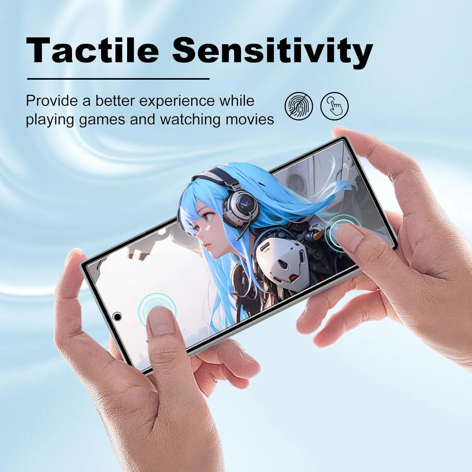 [بسته 2+2+2] محافظ صفحه نمایش Gruattreay سازگار با Honor Magic V، 2 عدد محافظ صفحه نمایش TPU انعطاف پذیر داخلی و 2 عدد خارجی + محافظ لنز دوربین شیشه ای، ضد خش HD