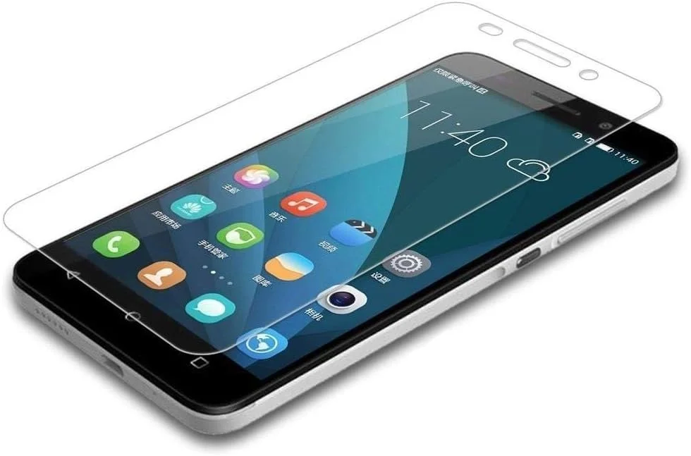 محافظ صفحه نمایش شیشه ای برای هوآوی آنر 4x - شفاف محافظ صفحه نمایش شیشه ای برای هوآوی آنر 4x - شفاف