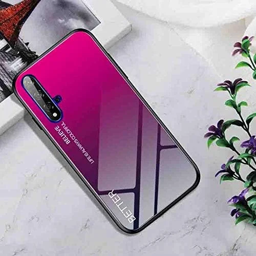 قاب محافظ شیشه ای مقاوم در برابر ضربه + TPU برای گوشی هواوی Honor 20 (سحابی رنگارنگ) Yyq (رنگ: قرمز رز) قاب محافظ شیشه ای مقاوم در برابر ضربه + TPU برای گوشی هواوی Honor 20 (سحابی رنگارنگ) Yyq (رنگ: قرمز رز)