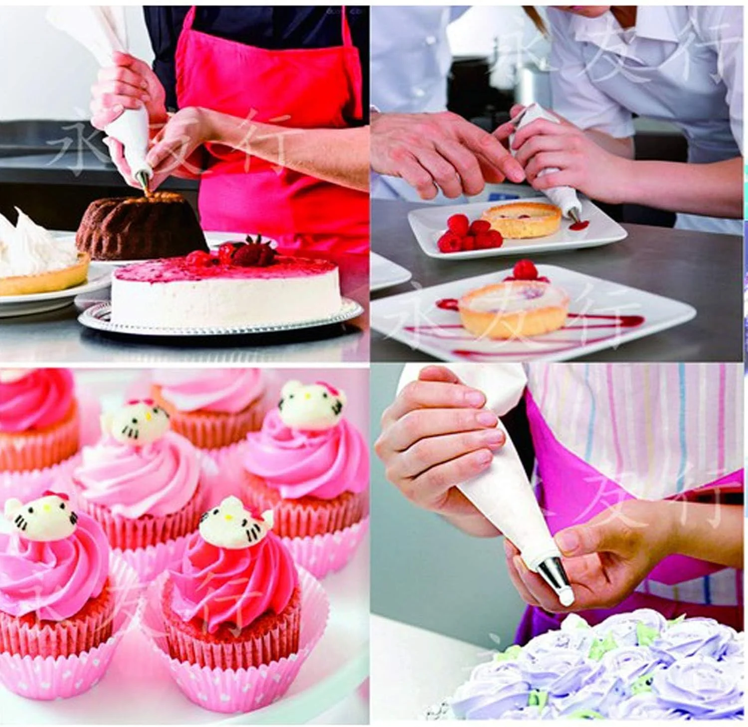 قیف شیرینی پزی Joyeee قابل استفاده مجدد، قیف های شیرینی پزی قابل استفاده مجدد برای محصولات پخته شده، کلوچه، کیک، خامه دسر، قیف پایپینگ 16 اینچ 14 اینچ 12 اینچ 10 اینچ، لوازم جانبی ابزار تزئین کیک، سفید قیف شیرینی پزی Joyeee قابل استفاده مجدد، قیف های شیرینی پزی قابل استفاده مجدد برای محصولات پخته شده، کلوچه، کیک، خامه دسر، قیف پایپینگ 16 اینچ 14 اینچ 12 اینچ 10 اینچ، لوازم جانبی ابزار تزئین کیک، سفید