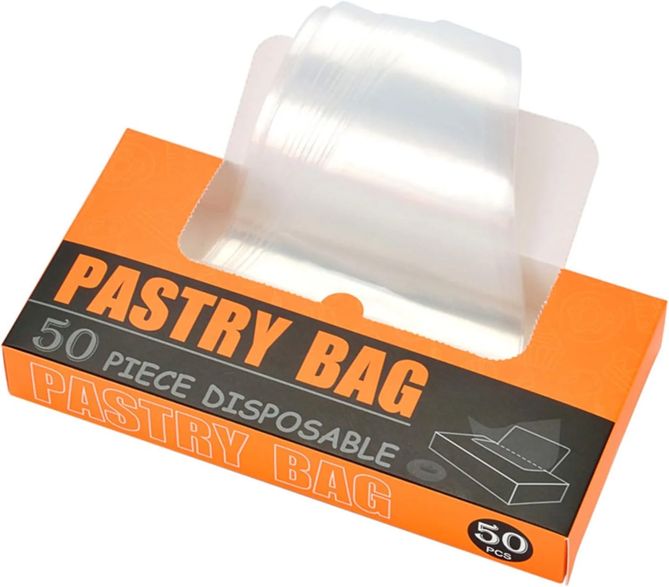 کیسه شیرینی پزی ایرووامی، 50 عدد کیسه شیرینی پزی یکبار مصرف شفاف، کیسه های تزئین کیک یکبار مصرف، کیسه های آیسینگ کاپ کیک برای خامه، فراستینگ، پخت کلوچه، لوازم تزئین کیک کیسه شیرینی پزی ایرووامی، 50 عدد کیسه شیرینی پزی یکبار مصرف شفاف، کیسه های تزئین کیک یکبار مصرف، کیسه های آیسینگ کاپ کیک برای خامه، فراستینگ، پخت کلوچه، لوازم تزئین کیک