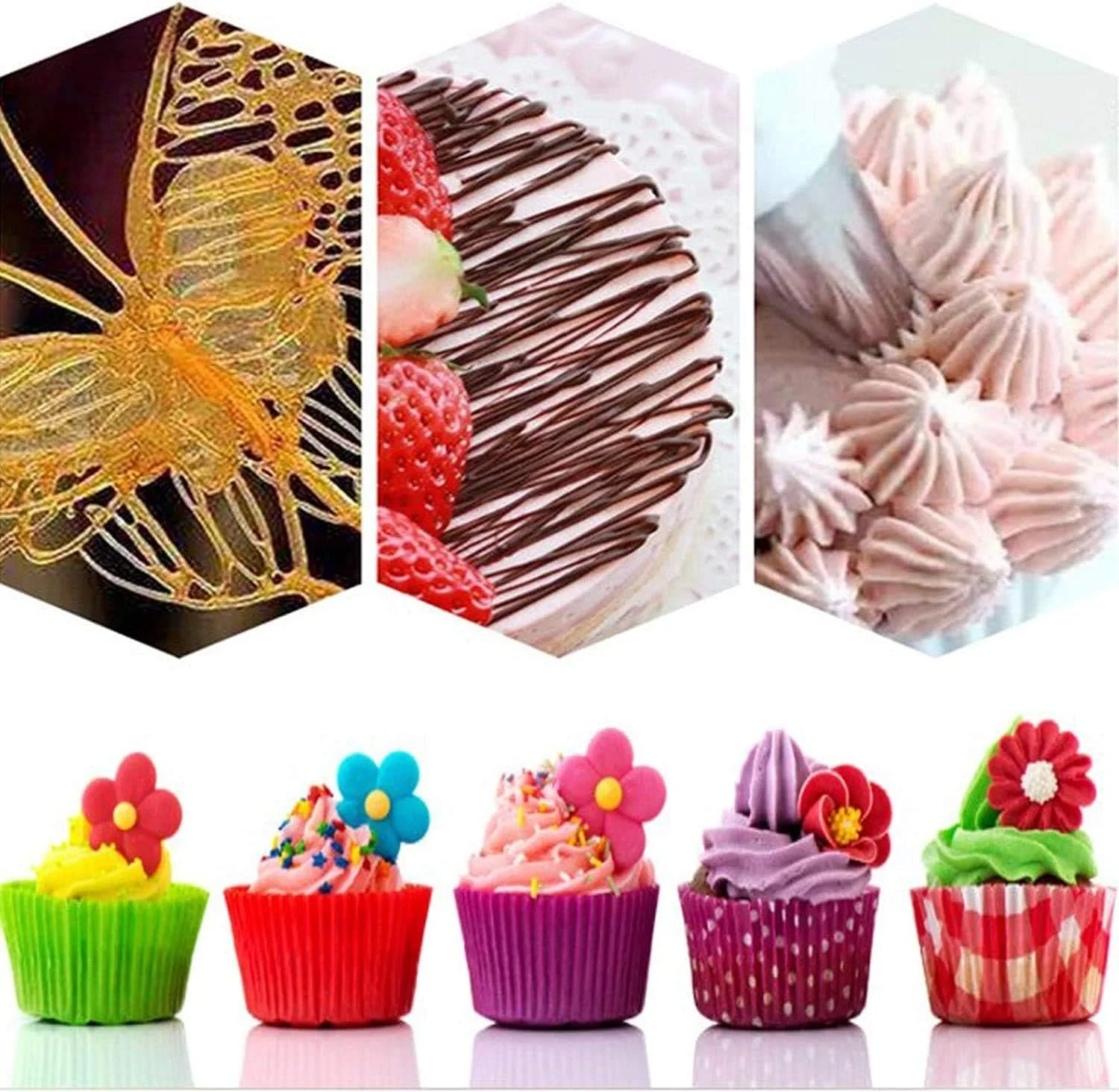 قیف شیرینی پزی Joyeee قابل استفاده مجدد، قیف های شیرینی پزی قابل استفاده مجدد برای محصولات پخته شده، کلوچه، کیک، خامه دسر، قیف پایپینگ 16 اینچ 14 اینچ 12 اینچ 10 اینچ، لوازم جانبی ابزار تزئین کیک، سفید قیف شیرینی پزی Joyeee قابل استفاده مجدد، قیف های شیرینی پزی قابل استفاده مجدد برای محصولات پخته شده، کلوچه، کیک، خامه دسر، قیف پایپینگ 16 اینچ 14 اینچ 12 اینچ 10 اینچ، لوازم جانبی ابزار تزئین کیک، سفید