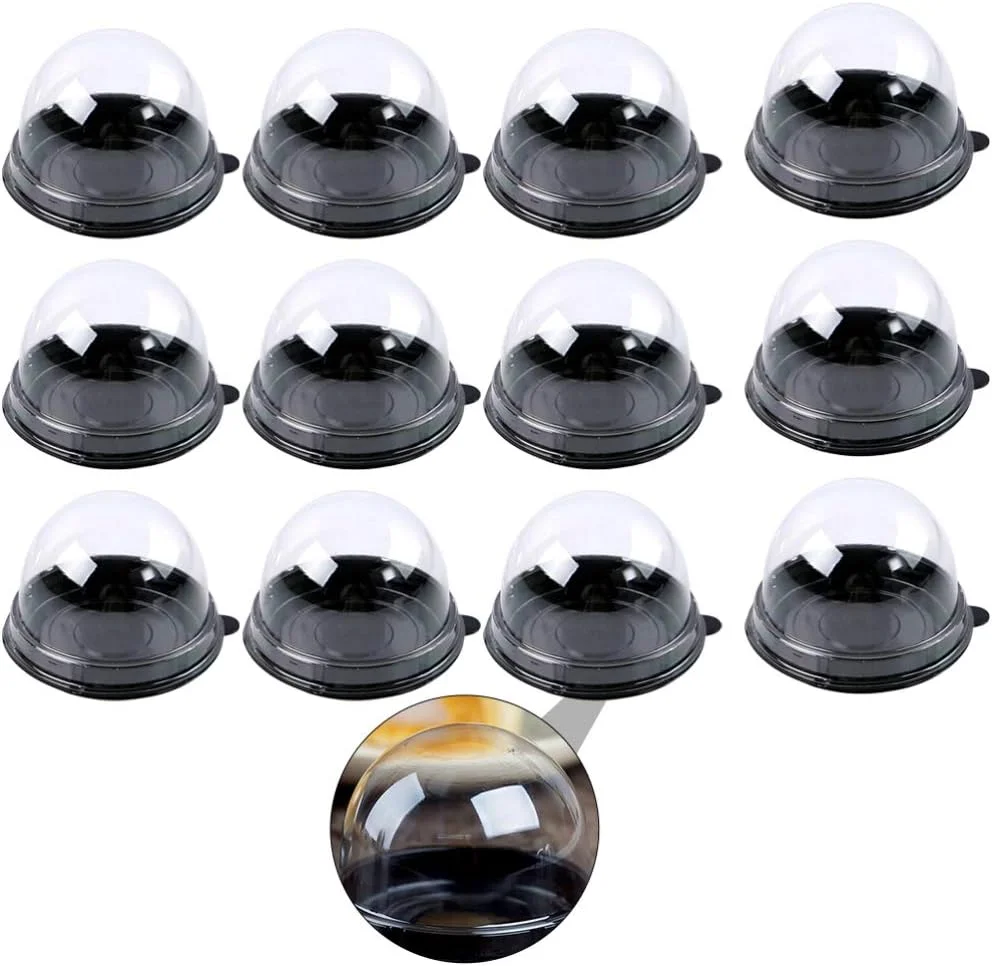 هولیبانا 200 عدد مینی جعبه کاپ کیک با گنبد شفاف، جعبه پلاستیکی شفاف مافین، شیرینی پنیر، جعبه دسر کیک ماه، نگهدارنده نمایشگر برای لوازم جشن تولد عروسی، مشکی هولیبانا 200 عدد مینی جعبه کاپ کیک با گنبد شفاف، جعبه پلاستیکی شفاف مافین، شیرینی پنیر، جعبه دسر کیک ماه، نگهدارنده نمایشگر برای لوازم جشن تولد عروسی، مشکی