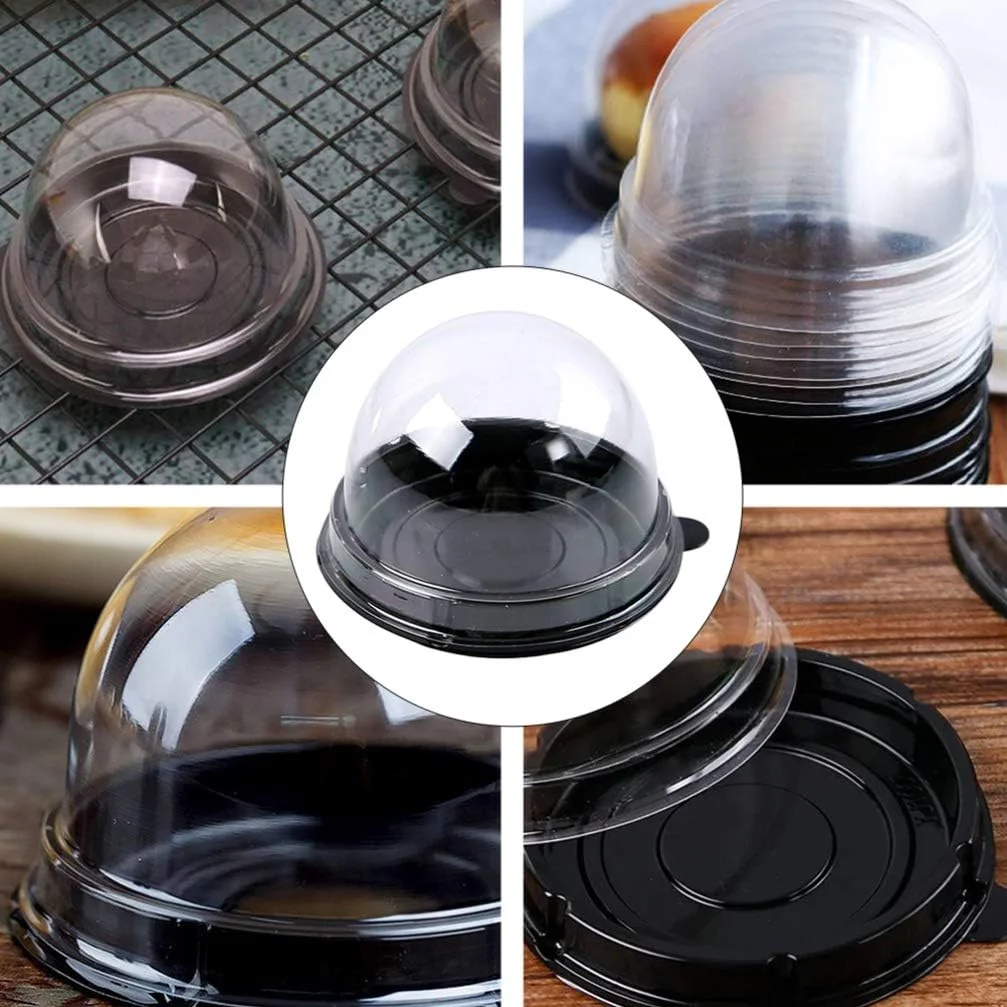 هولیبانا 200 عدد مینی جعبه کاپ کیک با گنبد شفاف، جعبه پلاستیکی شفاف مافین، شیرینی پنیر، جعبه دسر کیک ماه، نگهدارنده نمایشگر برای لوازم جشن تولد عروسی، مشکی هولیبانا 200 عدد مینی جعبه کاپ کیک با گنبد شفاف، جعبه پلاستیکی شفاف مافین، شیرینی پنیر، جعبه دسر کیک ماه، نگهدارنده نمایشگر برای لوازم جشن تولد عروسی، مشکی