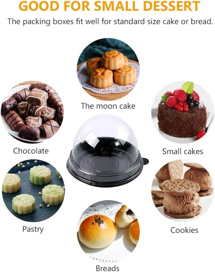 هولیبانا 200 عدد مینی جعبه کاپ کیک با گنبد شفاف، جعبه پلاستیکی شفاف مافین، شیرینی پنیر، جعبه دسر کیک ماه، نگهدارنده نمایشگر برای لوازم جشن تولد عروسی، مشکی هولیبانا 200 عدد مینی جعبه کاپ کیک با گنبد شفاف، جعبه پلاستیکی شفاف مافین، شیرینی پنیر، جعبه دسر کیک ماه، نگهدارنده نمایشگر برای لوازم جشن تولد عروسی، مشکی