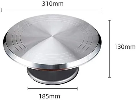 ست تزئین کیک چند منظوره GZDodek، شامل صفحه گردان کیک، قیف شیرینی پزی، ابزار فوندانت، لوازم شیرینی پزی و پخت دسر آشپزخانه ست تزئین کیک چند منظوره GZDodek، شامل صفحه گردان کیک، قیف شیرینی پزی، ابزار فوندانت، لوازم شیرینی پزی و پخت دسر آشپزخانه