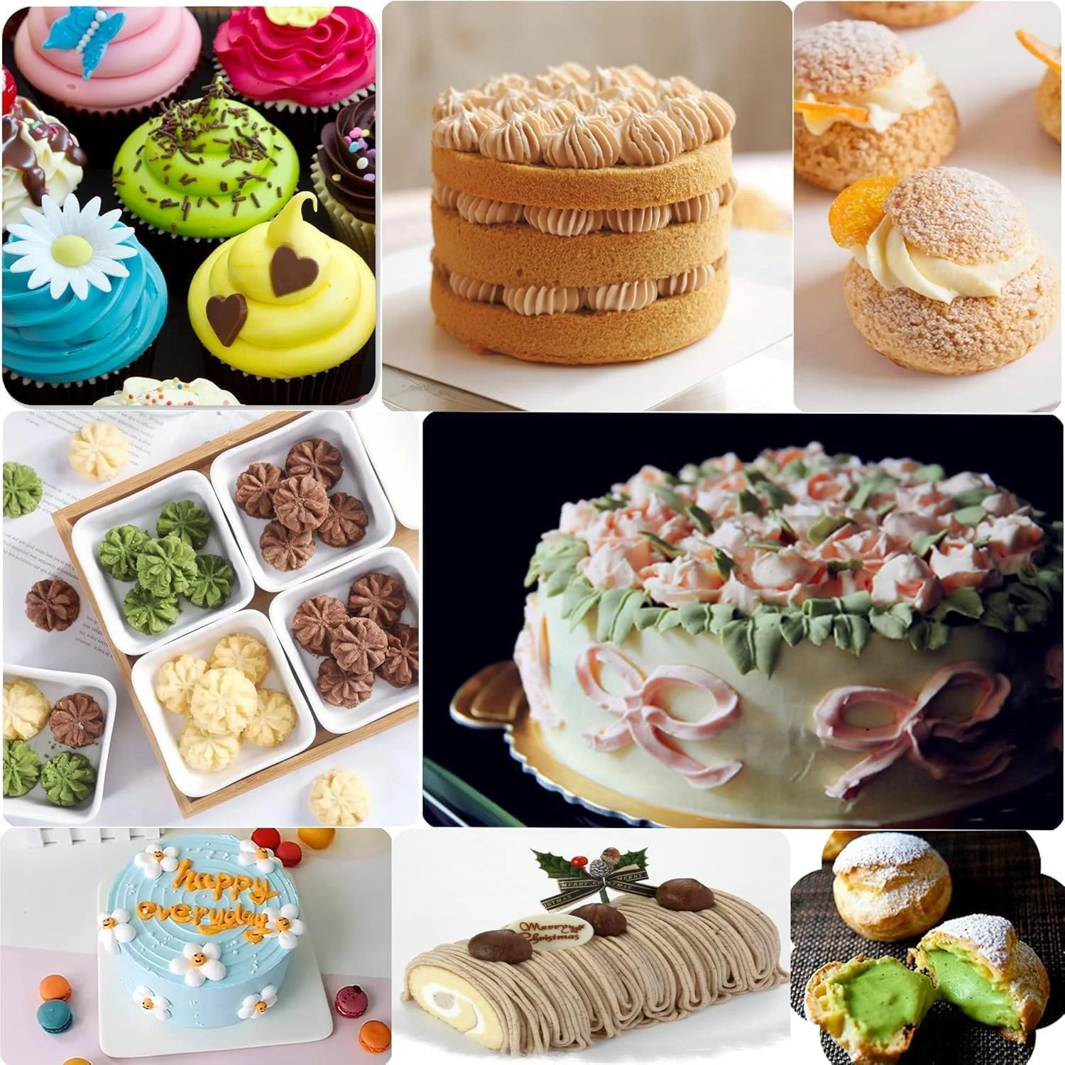 LCHYI® 74pcs Frosting Piping Tips Set, Piping Bag With Nozzles, Stainless Steel With Reusable Icing Piping Bags For Making Pastries, Cakes, Cookies, Beginner Baking Supplies Cake Decorating Tools LCHYI® 74pcs Frosting Piping Tips Set, Piping Bag With Nozzles, Stainless Steel With Reusable Icing Piping Bags For Making Pastries, Cakes, Cookies, Beginner Baking Supplies Cake Decorating Tools