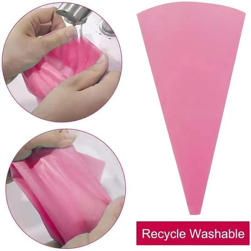 GXLONG Piping Bags and Tips Set, Cake Decorating Supplies for Baking with Reusable Pastry Bags and Tips, Standard Converters, Silicone Rings, Cake Decorating Tools for Cookie Icing, Cake, Cupcake GXLONG Piping Bags and Tips Set, Cake Decorating Supplies for Baking with Reusable Pastry Bags and Tips, Standard Converters, Silicone Rings, Cake Decorating Tools for Cookie Icing, Cake, Cupcake