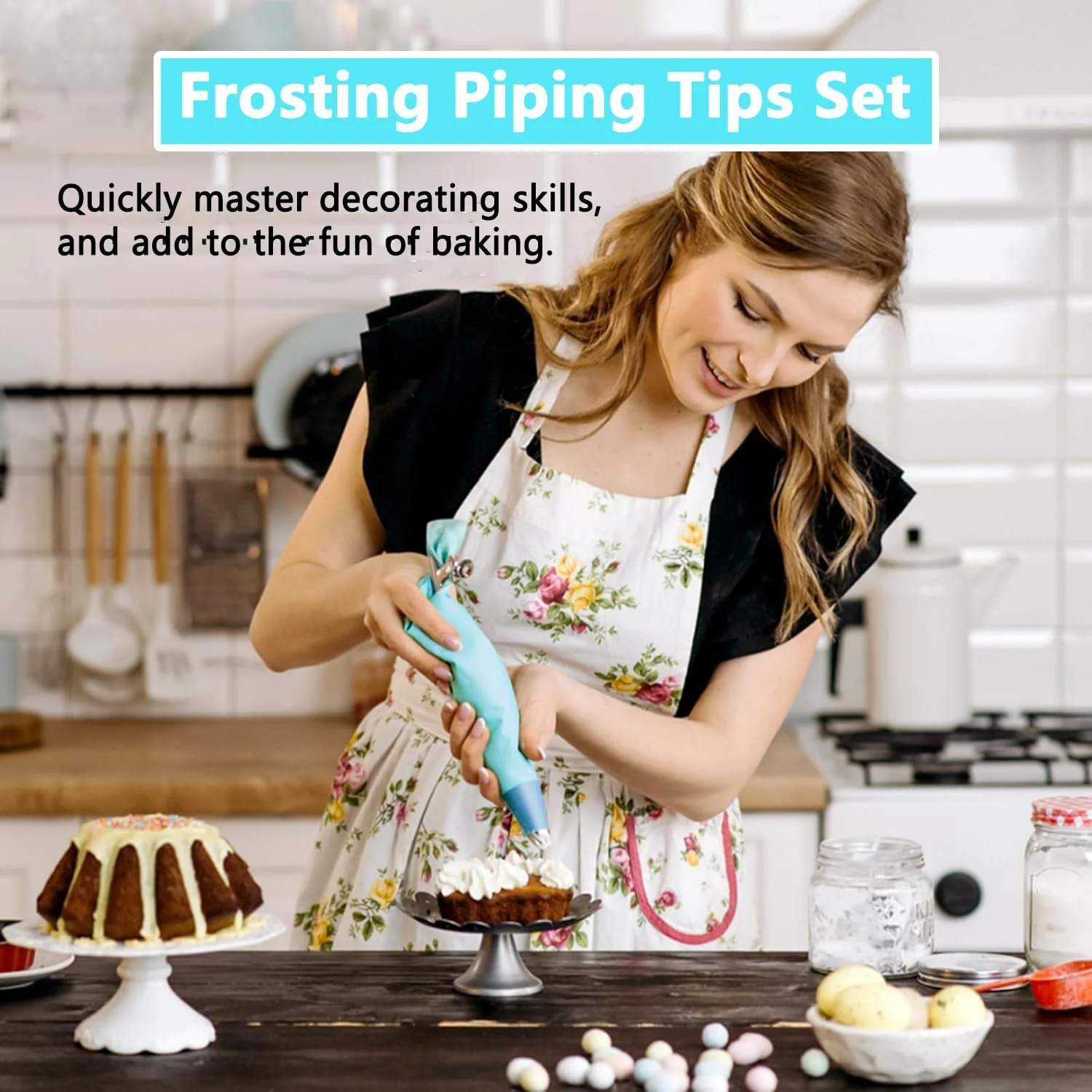 LCHYI® 74pcs Frosting Piping Tips Set, Piping Bag With Nozzles, Stainless Steel With Reusable Icing Piping Bags For Making Pastries, Cakes, Cookies, Beginner Baking Supplies Cake Decorating Tools LCHYI® 74pcs Frosting Piping Tips Set, Piping Bag With Nozzles, Stainless Steel With Reusable Icing Piping Bags For Making Pastries, Cakes, Cookies, Beginner Baking Supplies Cake Decorating Tools