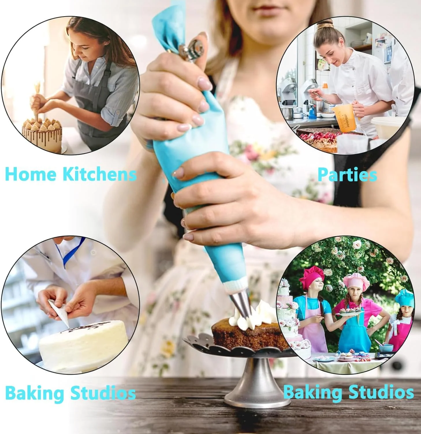 LCHYI® 74pcs Frosting Piping Tips Set, Piping Bag With Nozzles, Stainless Steel With Reusable Icing Piping Bags For Making Pastries, Cakes, Cookies, Beginner Baking Supplies Cake Decorating Tools LCHYI® 74pcs Frosting Piping Tips Set, Piping Bag With Nozzles, Stainless Steel With Reusable Icing Piping Bags For Making Pastries, Cakes, Cookies, Beginner Baking Supplies Cake Decorating Tools