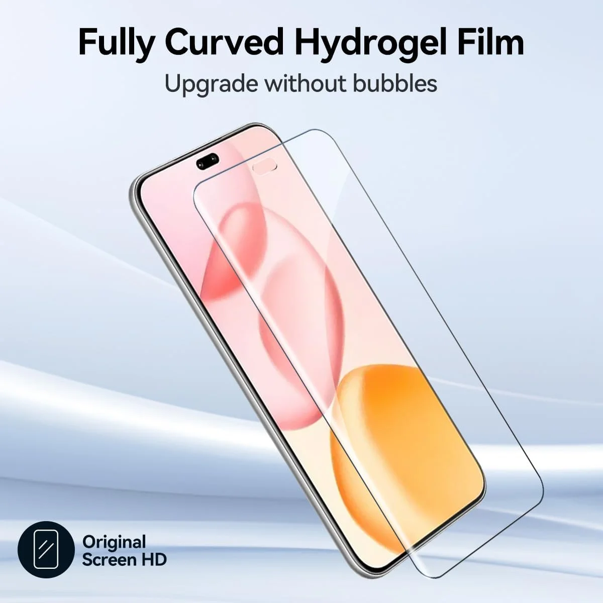 محافظ صفحه نمایش T Tersely [بسته 2 عددی] برای گوشی های Honor 400 Pro/Lite 5G، پوشش کامل هیدروژل Aqua HD شفاف ضد خش بدون حباب محافظ صفحه نمایش خود ترمیم شونده منحنی برای Honor 400 Pro/Lite 5G