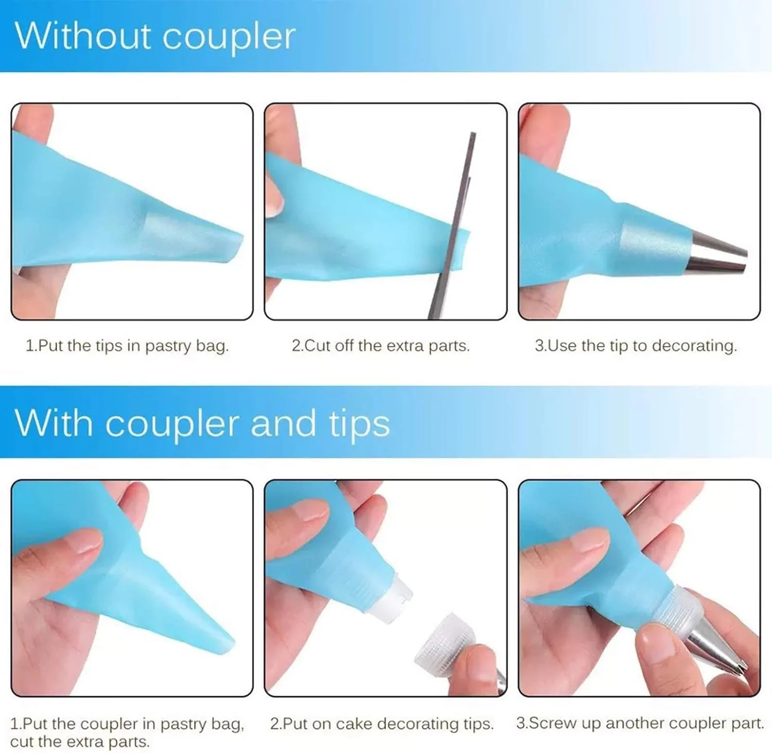 ست 72 تکه لوازم تزیین کیک، مجموعه لوازم پخت و پز با قیف های خامه، کیسه های شیرینی پزی، ابزار صاف کننده، نازل های ماسوره، ابزار DIY برای حرفه ای ها، علاقه مندان، بزرگسالان، کودکان، کیک فنجانی، کلوچه، شیرینی، فاج، مافین ست 72 تکه لوازم تزیین کیک، مجموعه لوازم پخت و پز با قیف های خامه، کیسه های شیرینی پزی، ابزار صاف کننده، نازل های ماسوره، ابزار DIY برای حرفه ای ها، علاقه مندان، بزرگسالان، کودکان، کیک فنجانی، کلوچه، شیرینی، فاج، مافین