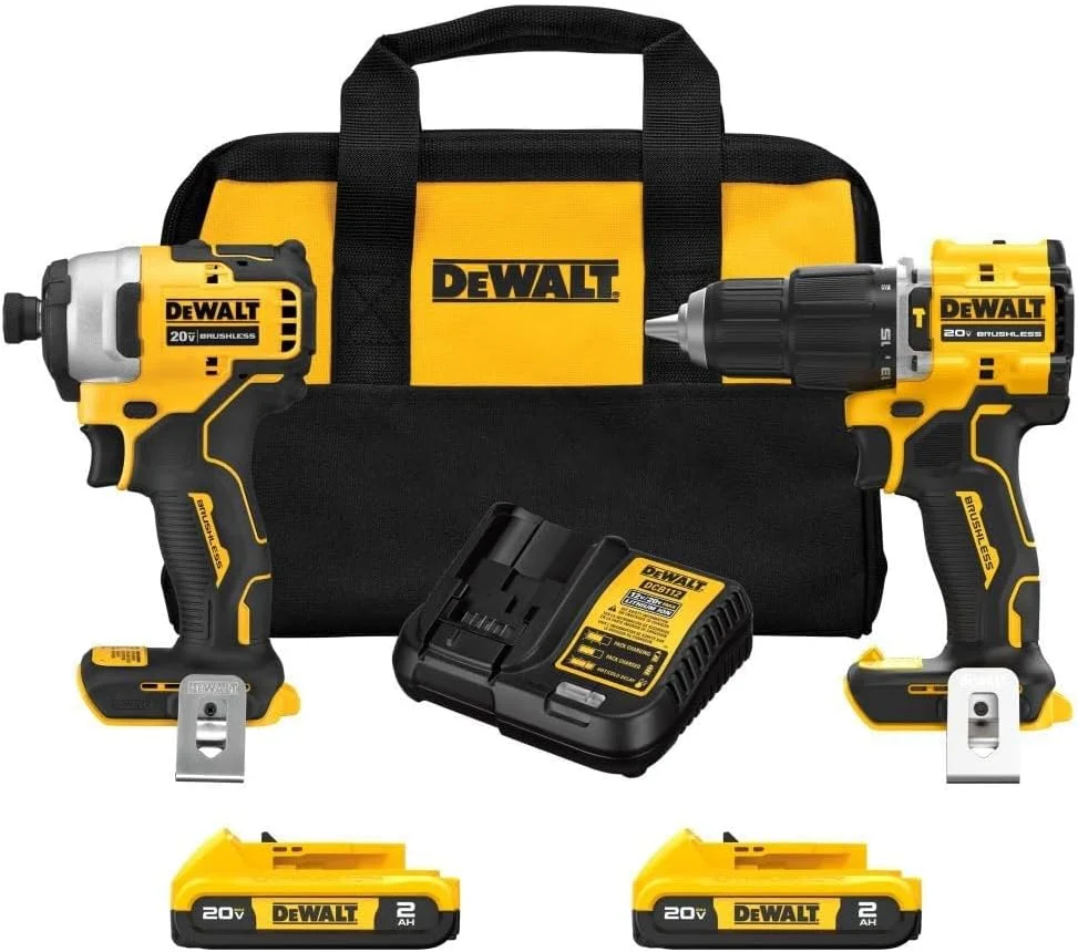 کیت ترکیبی 2 ابزاری براشلس 20 ولت Dewalt Atomic کیت ترکیبی 2 ابزاری براشلس 20 ولت Dewalt Atomic