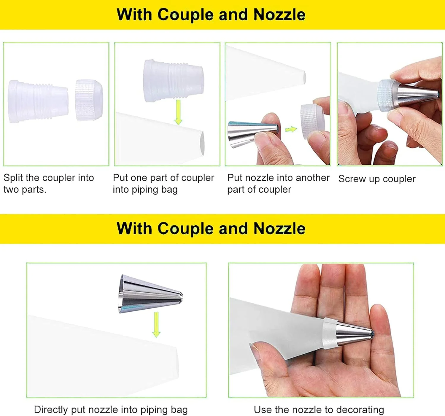 ست قیف و ماسوره روسی، مجموعه لوازم قنادی 129 تکه، کیت نازل های قیف، کیسه قیف سیلیکونی، نوک شیرینی پزی برای تزئین کیک، کاپ کیک، کلوچه، نازل یخ زدن، نازل استیل ضد زنگ، ابزار DIY