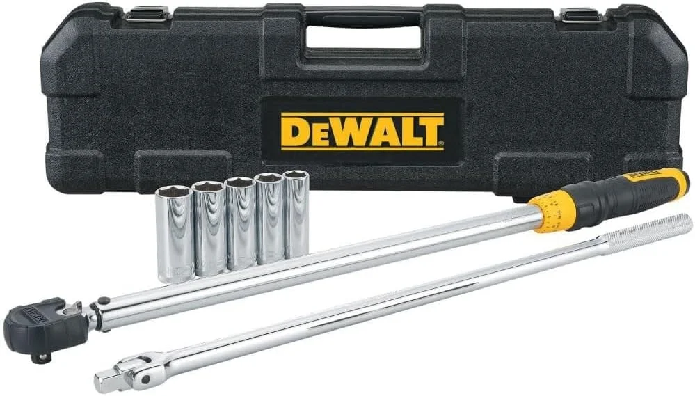 DEWALT DWMT17107 کیت تعویض تایر آچار ترکمتر 7 تکه DEWALT DWMT17107 کیت تعویض تایر آچار ترکمتر 7 تکه