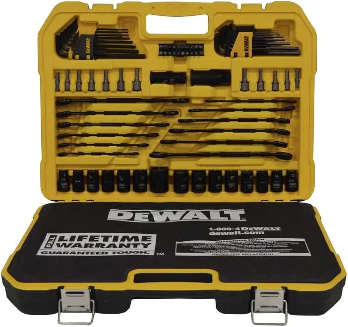 مجموعه آچار بکس مکانیکی دیوالت، پرداخت کروم مشکی، 181 تکه (DWMT81522) مجموعه آچار بکس مکانیکی دیوالت، پرداخت کروم مشکی، 181 تکه (DWMT81522)