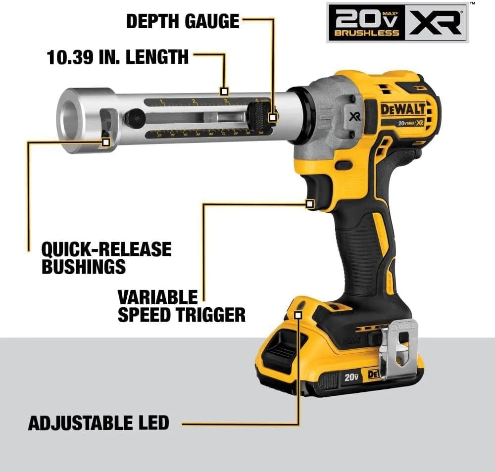 کیت سیم لخت کن شارژی DEWALT DCE151TD1 20V MAX* XR کیت سیم لخت کن شارژی DEWALT DCE151TD1 20V MAX* XR