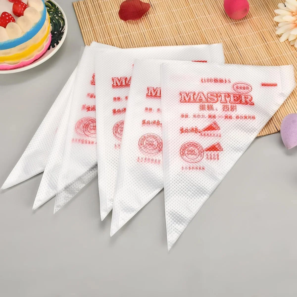 کیسه شیرینی پزی یکبار مصرف - کیسه های قیف 11 اینچی - 200 عدد - کیسه های تزئین کیک و کاپ کیک، خامه فوندانت، نوک شیرینی پزی - کیسه های شیرینی پزی - کیسه های قیف خامه برای فراستینگ - ایده آل برای کیک و کلوچه کیسه شیرینی پزی یکبار مصرف - کیسه های قیف 11 اینچی - 200 عدد - کیسه های تزئین کیک و کاپ کیک، خامه فوندانت، نوک شیرینی پزی - کیسه های شیرینی پزی - کیسه های قیف خامه برای فراستینگ - ایده آل برای کیک و کلوچه