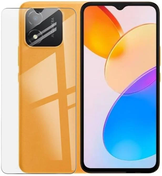 محافظ صفحه نمایش WIMSPEED برای آنر X5 پلاس (6.56 اینچ)، طراحی اورجینال، محافظ صفحه نمایش شفاف فوق العاده نازک، بدون حباب، فیلم شیشه ای مقاوم در برابر خراش برای آنر X5 پلاس