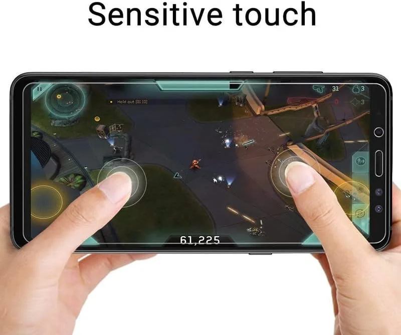 محافظ صفحه نمایش WIMSPEED برای آنر X5 پلاس (6.56 اینچ)، طراحی اورجینال، محافظ صفحه نمایش شفاف فوق العاده نازک، بدون حباب، فیلم شیشه ای مقاوم در برابر خراش برای آنر X5 پلاس