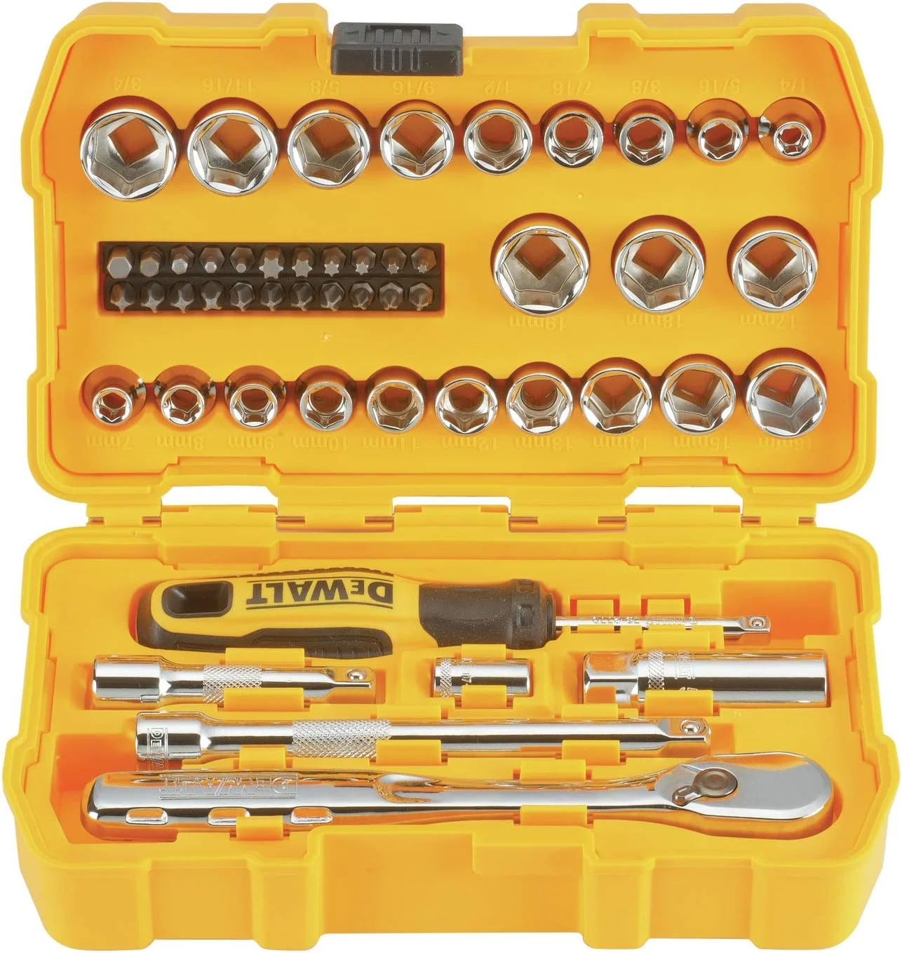مجموعه ابزار مکانیکی 50 تکه دیوالت مدل Dwmt81611T مجموعه ابزار مکانیکی 50 تکه دیوالت مدل Dwmt81611T