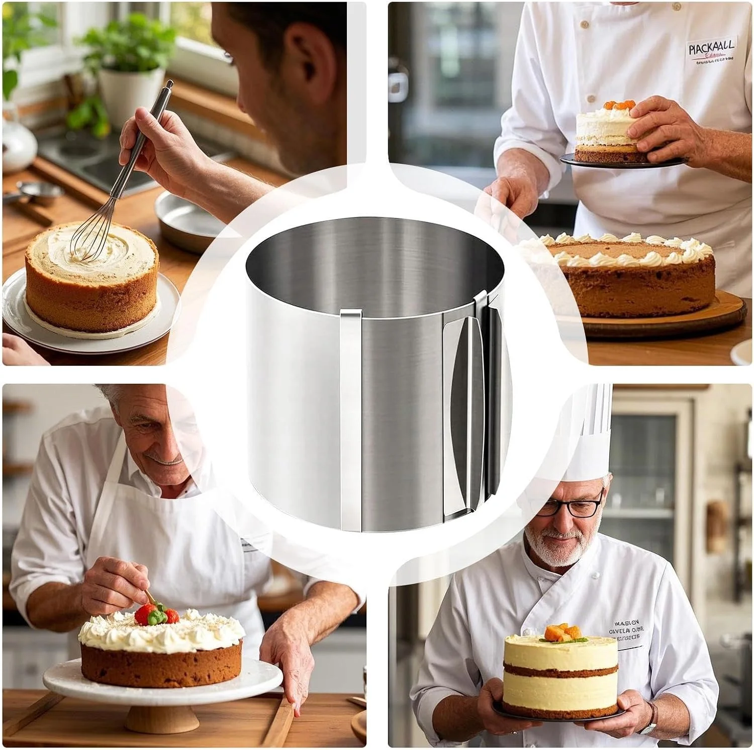 حلقه های کیک برای پخت و پز، قالب کیک گرد به قطر 16-30 سانتی متر، لوازم قاب شیرینی پزی، ابزار تزئین، لوازم جانبی پخت دسر برای تزئین دسرها حلقه های کیک برای پخت و پز، قالب کیک گرد به قطر 16-30 سانتی متر، لوازم قاب شیرینی پزی، ابزار تزئین، لوازم جانبی پخت دسر برای تزئین دسرها