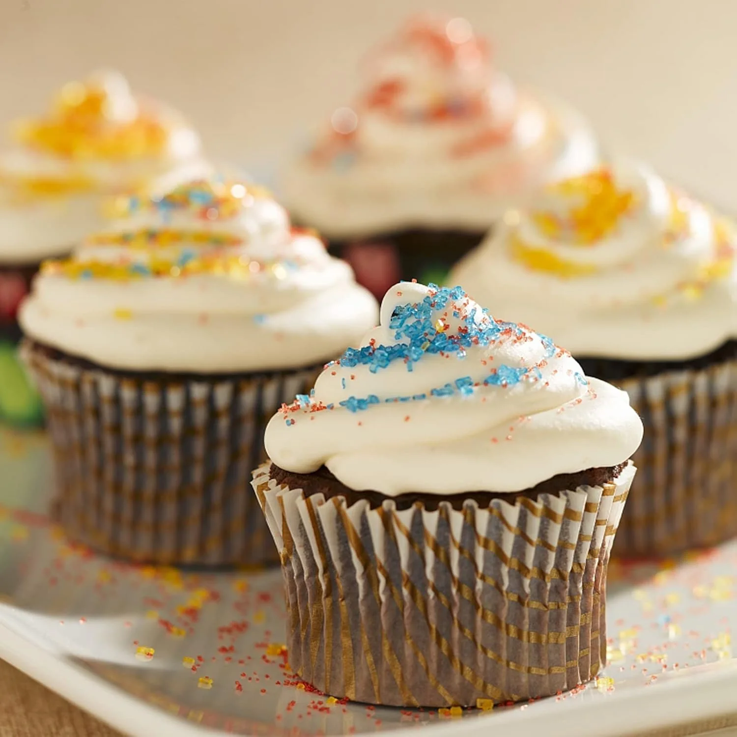 مجموعه 5 عددی ماسوره گرد بزرگ DEROWER با رابط های قابل استفاده مجدد، ماسوره های شیرینی پزی استیل ضد زنگ برای فوندانت شیرینی، لوازم تزئین کیک، مجموعه ابزار پخت (بزرگ)