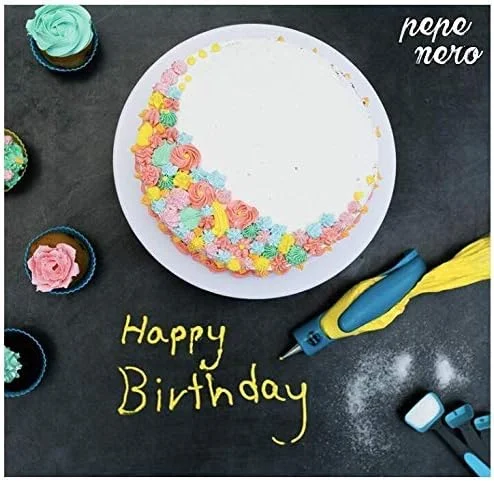 ست لوازم تزیین کیک ۱۳۶ تکه، صفحه گردان، قاشق های اندازه گیری، ابزار یخ زدن، مناسب برای تولد، کلوچه، پایپینگ، پخت، فراستینگ، شیرینی، کاپ کیک، عروسی ست لوازم تزیین کیک ۱۳۶ تکه، صفحه گردان، قاشق های اندازه گیری، ابزار یخ زدن، مناسب برای تولد، کلوچه، پایپینگ، پخت، فراستینگ، شیرینی، کاپ کیک، عروسی