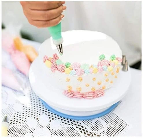 ست لوازم تزیین کیک ۱۳۶ تکه، صفحه گردان، قاشق های اندازه گیری، ابزار یخ زدن، مناسب برای تولد، کلوچه، پایپینگ، پخت، فراستینگ، شیرینی، کاپ کیک، عروسی ست لوازم تزیین کیک ۱۳۶ تکه، صفحه گردان، قاشق های اندازه گیری، ابزار یخ زدن، مناسب برای تولد، کلوچه، پایپینگ، پخت، فراستینگ، شیرینی، کاپ کیک، عروسی