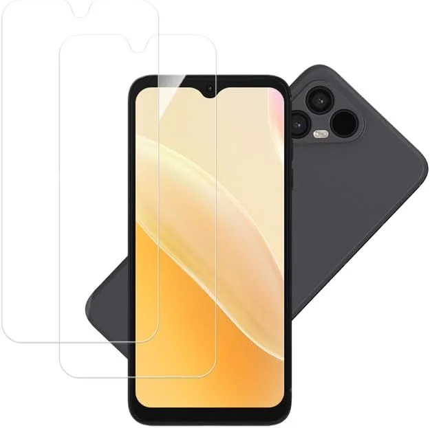 محافظ صفحه نمایش شیشه ای حرارت دیده Banuyaw برای Fairphone 4، فیلم Fairphone 4 5G با سختی 9H ضد خش، شیشه محافظ شفاف HD، بسته 2 عددی محافظ صفحه نمایش بدون حباب