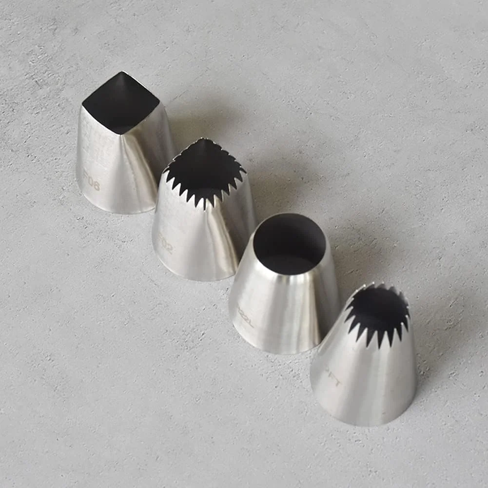 مجموعه بزرگ نوک های ماسوره خامه کشی و تزئین کیک Bmaacye با نوک های شیرینی پزی ستاره ای، گرد و مربعی برای تزئین کیک، کاپ کیک، کلوچه، نان خامه ای و چورو مجموعه بزرگ نوک های ماسوره خامه کشی و تزئین کیک Bmaacye با نوک های شیرینی پزی ستاره ای، گرد و مربعی برای تزئین کیک، کاپ کیک، کلوچه، نان خامه ای و چورو