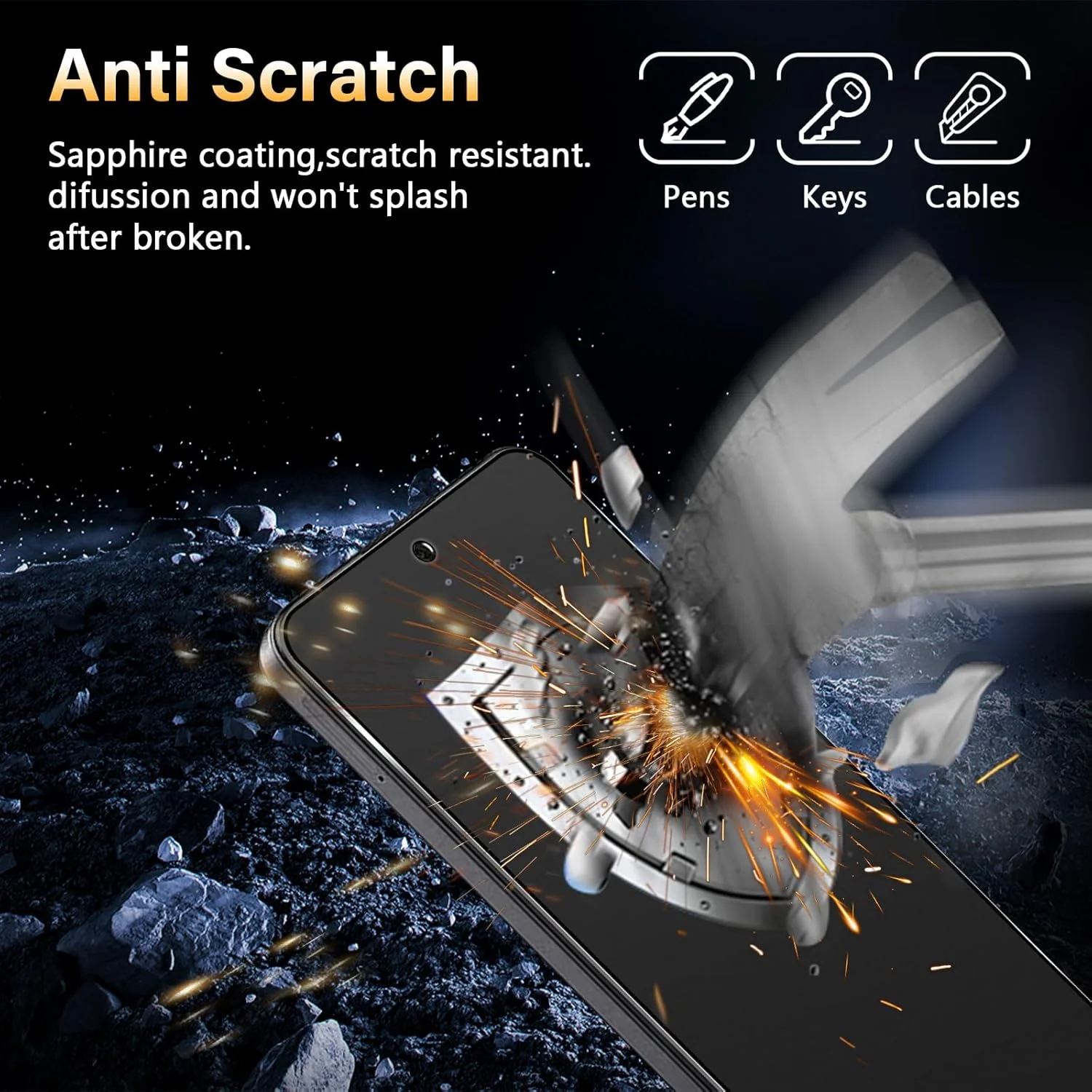 محافظ صفحه نمایش مات فول کاور Funrae برای گوشی های آنر 200/400 Smart/Honor x7C [2 عدد]، شیشه حرارت دیده مات ضد خش با سختی 9H، محافظ صفحه نمایش مات ضد اثر انگشت و ضد تابش نور