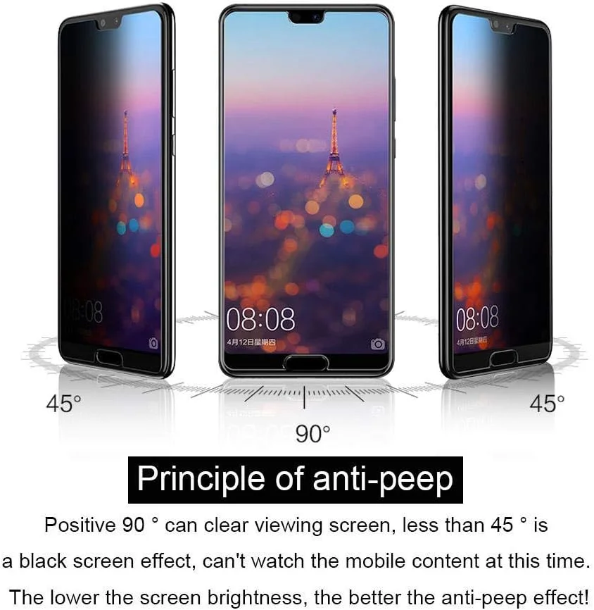 محافظ صفحه نمایش حریم خصوصی MIBQM بسته 3 عددی برای گوشی های Huawei Honor 9 10 V10 Honer 9 Lite، شیشه حرارت دیده ضد دید، برای Huawei Nova 3 3i 3e 4 2I 2 Plus برای Honor 10 محافظ صفحه نمایش حریم خصوصی MIBQM بسته 3 عددی برای گوشی های Huawei Honor 9 10 V10 Honer 9 Lite، شیشه حرارت دیده ضد دید، برای Huawei Nova 3 3i 3e 4 2I 2 Plus برای Honor 10