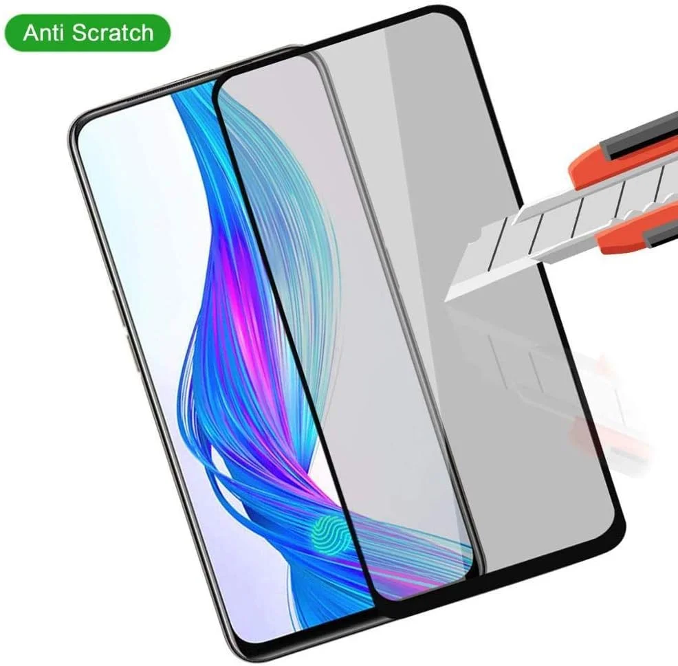 MIBQM Pack of 3 5D 9H Full Cover Privacy Screen Protector for Huawei Honor 20 10 Lite 20i 10i 20S 8X 9X Pro V10 V20 Anti Spy Tempered Glass for Honor 8X