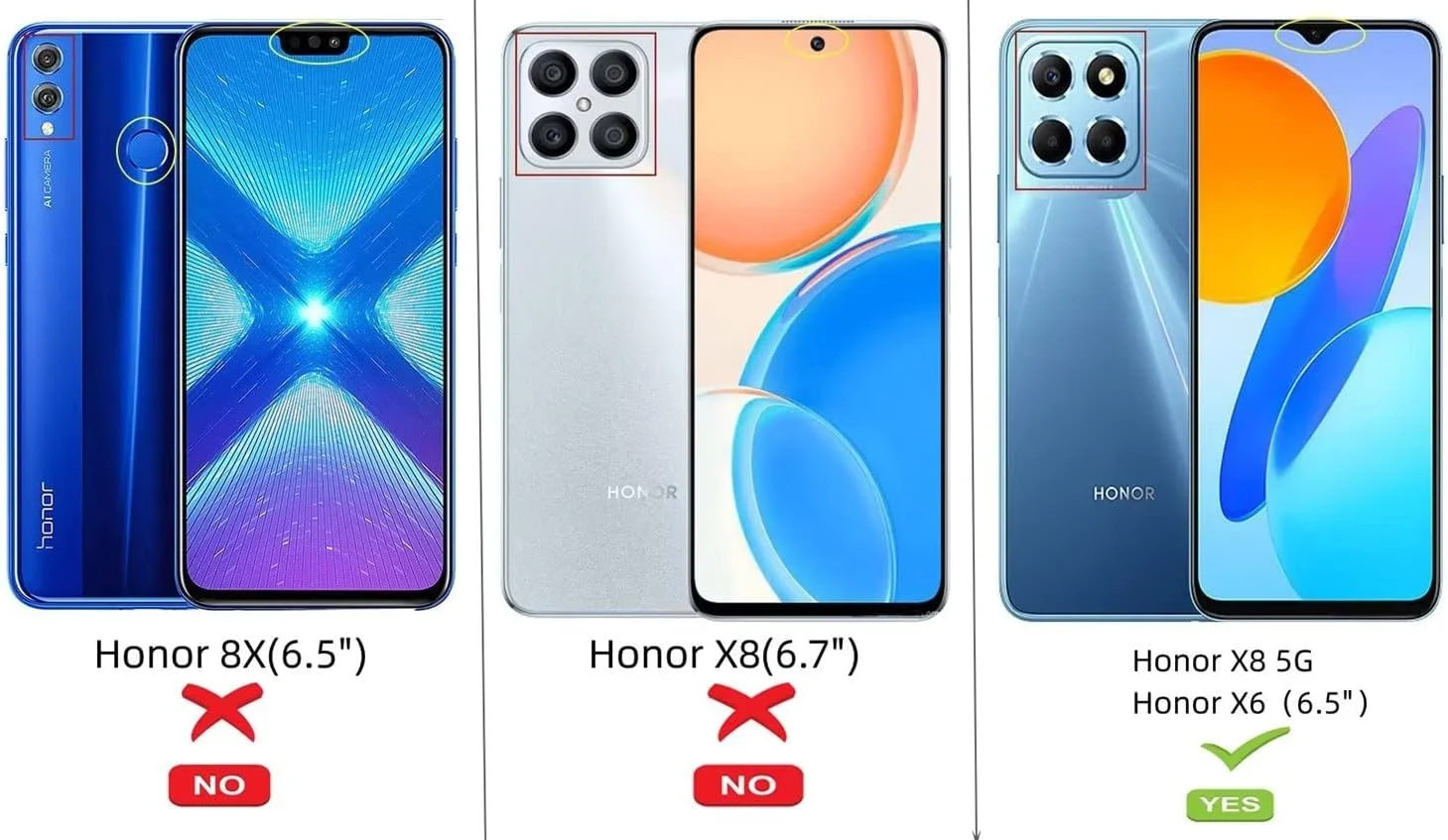 کاور گوشی آنر X8 5G / آنر X6 مدل Flip، به همراه محافظ صفحه نمایش شیشه ای، نمای شفاف، آینه نیمه شفاف، کاور استند دار، باریک، ضد ضربه، ضد خش، آبی آسمانی