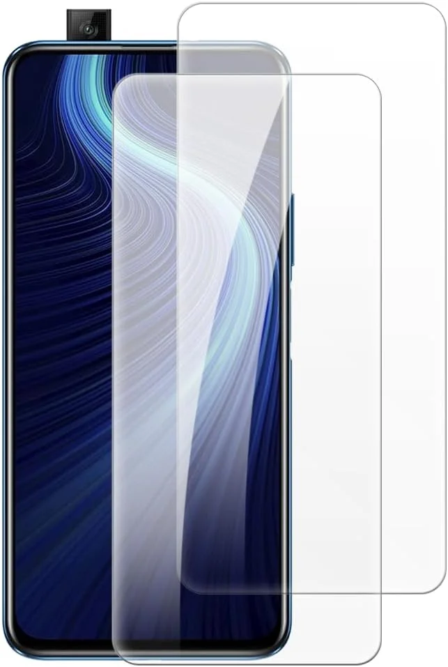 محافظ صفحه نمایش شیشه ای حرارت دیده شانتایم [2 عدد] سازگار با هوآوی Honor X10 5G (6.63 اینچ)، شفاف HD ضد خش بدون حباب، سازگار با قاب