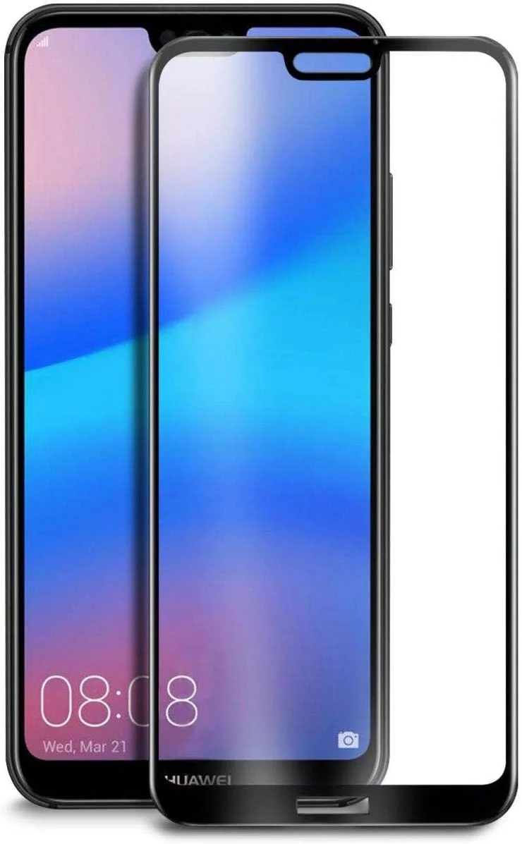 محافظ صفحه نمایش شیشه ای حرارت دیده برای گوشی هواوی Honor Play - مشکی 5D