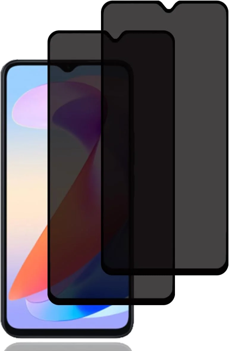 محافظ صفحه نمایش حریم خصوصی BCHKLAI برای Honor X6a [بسته 2 عددی]، فیلم شیشه ای حرارت دیده ضد جاسوسی، سختی 9H، ضد خش، ضد اثر انگشت، حساسیت بالا، محافظ صفحه نمایش ضد جاسوسی برای Honor X6a