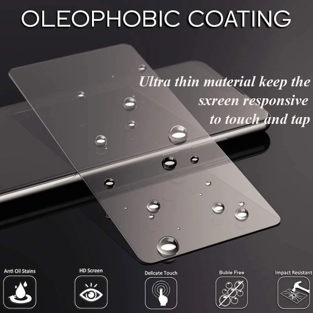 محافظ صفحه نمایش شیشه ای CooToly به همراه قاب گوشی شفاف، بسته 3 عددی، باریک و مقاوم در برابر ضربه (مناسب برای MI13) محافظ صفحه نمایش شیشه ای CooToly به همراه قاب گوشی شفاف، بسته 3 عددی، باریک و مقاوم در برابر ضربه (مناسب برای MI13)