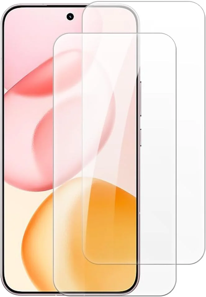 محافظ صفحه نمایش شیشه ای حرارت دیده شانتایم [2 عددی] سازگار با هوآوی Honor 400 Pro 5G چین (6.55 اینچ)، شفاف HD ضد خش بدون حباب، سازگار با قاب