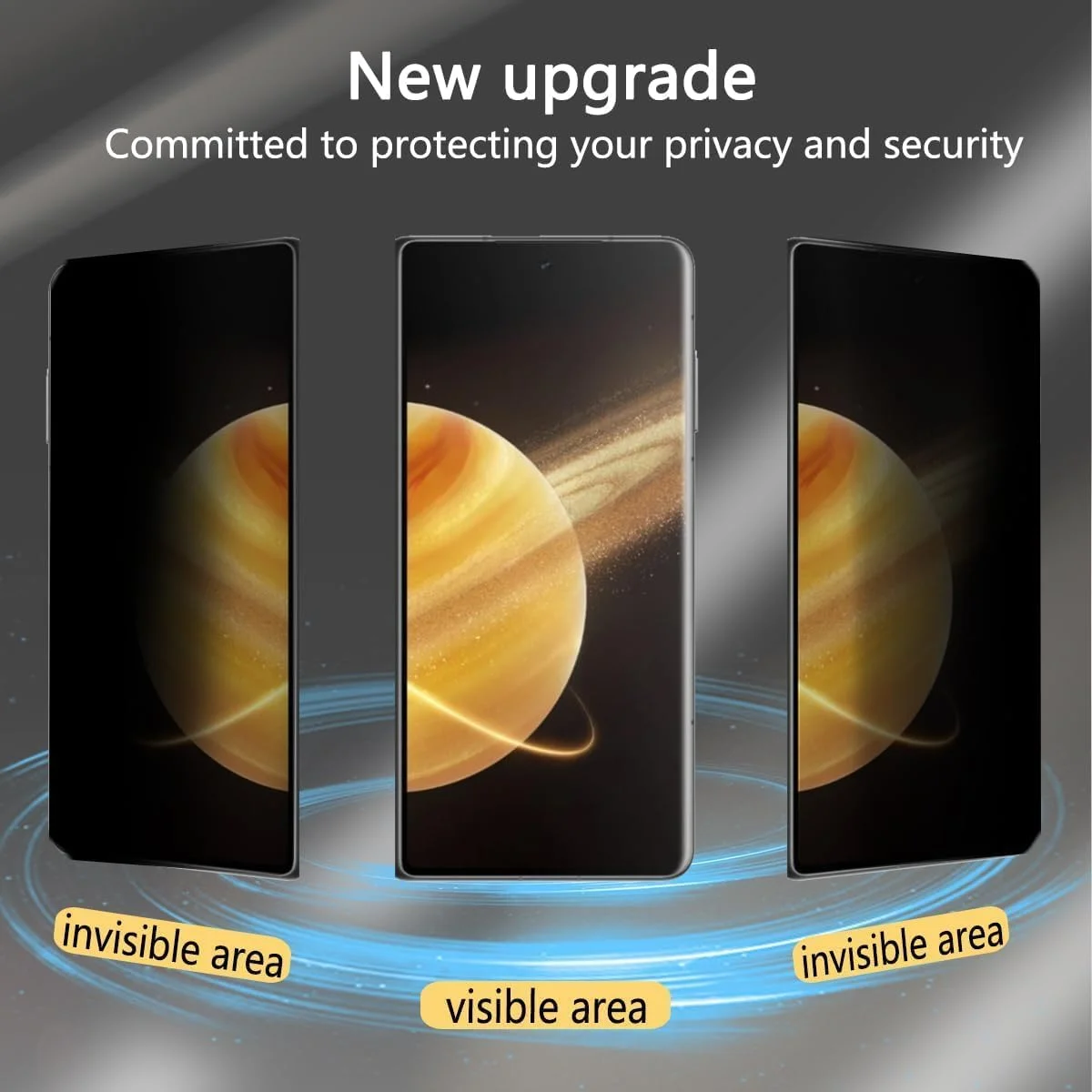 محافظ صفحه نمایش Gruattreay سازگار با Honor Magic V3، محافظ صفحه نمایش TPU ضد جاسوسی خارجی + داخلی 2 عددی، ضد خش، بدون حباب