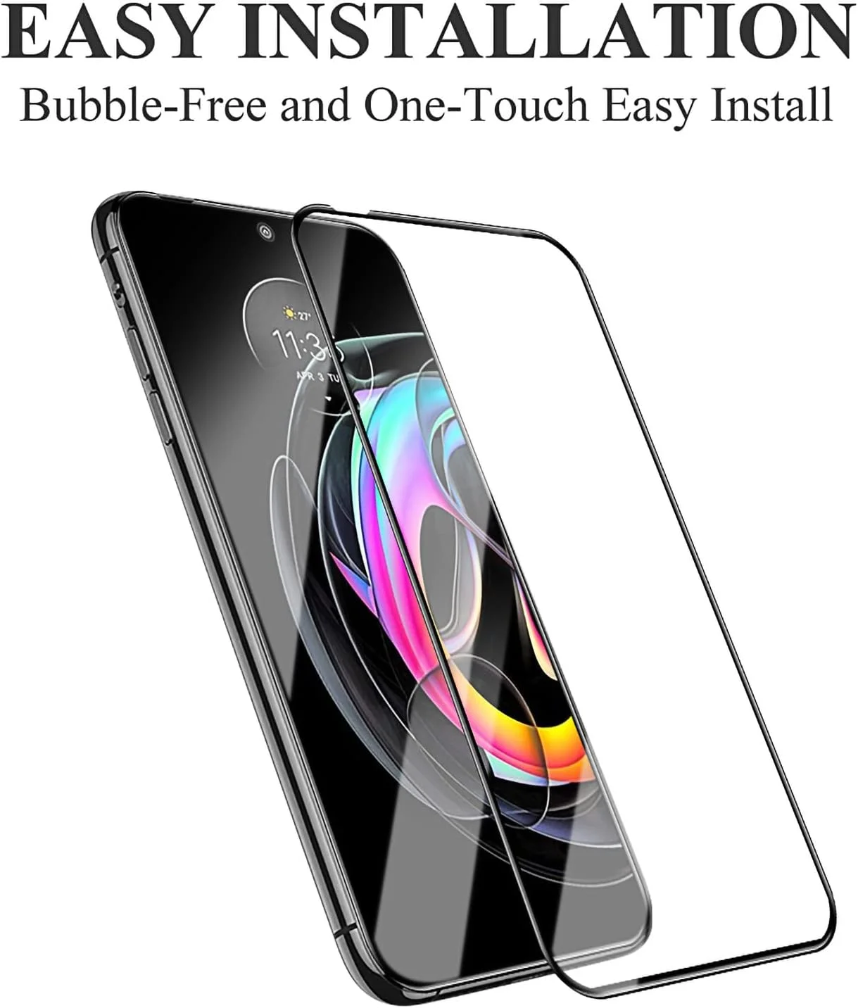 محافظ صفحه نمایش آکابیلا برای گوشی آنر 70 5G [بسته 3 عددی] شیشه حرارت دیده ممتاز [پوشش کامل] فیلم محافظ HD ضد حباب و ضد اثر انگشت [سختی 9H]