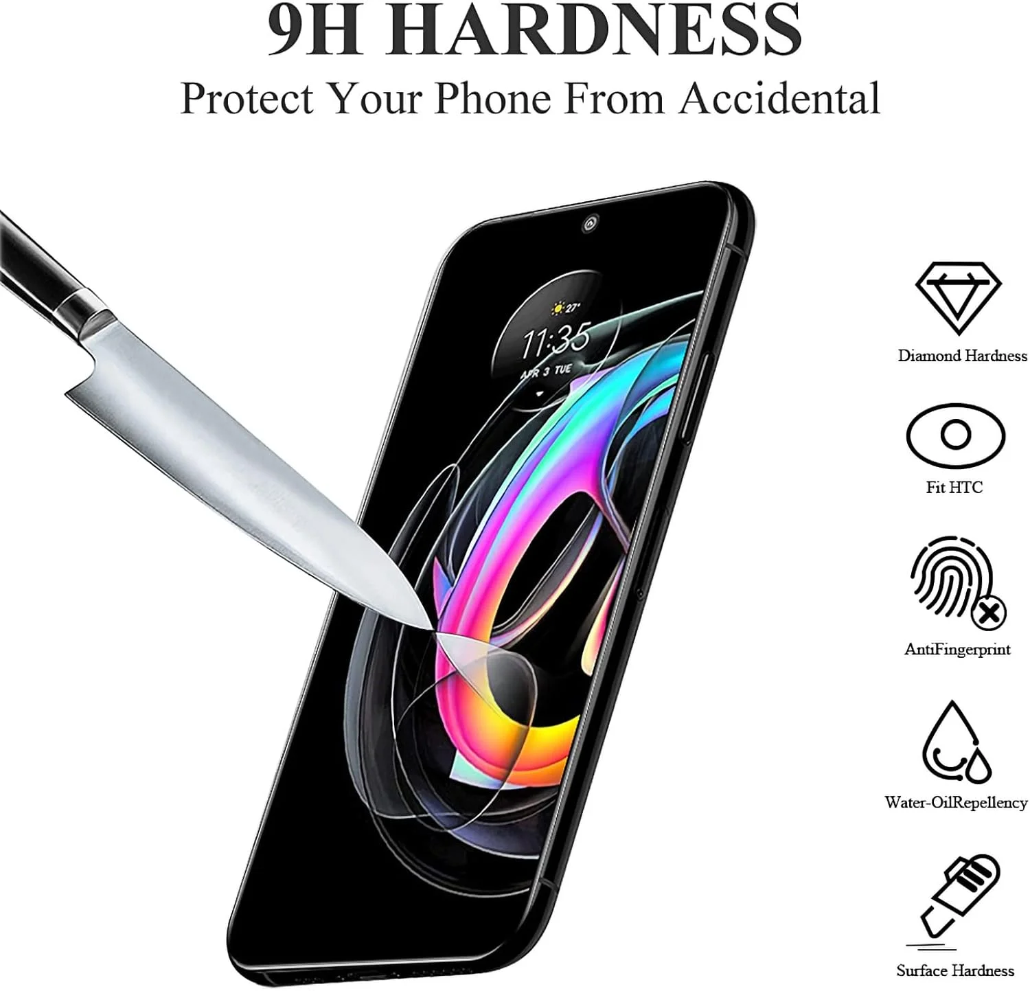 محافظ صفحه نمایش آکابیلا برای گوشی آنر 70 5G [بسته 3 عددی] شیشه حرارت دیده ممتاز [پوشش کامل] فیلم محافظ HD ضد حباب و ضد اثر انگشت [سختی 9H]