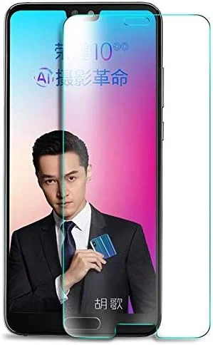 محافظ صفحه نمایش شیشه ای حرارت دیده کوگی برای گوشی هواوی Honor 10، شفاف